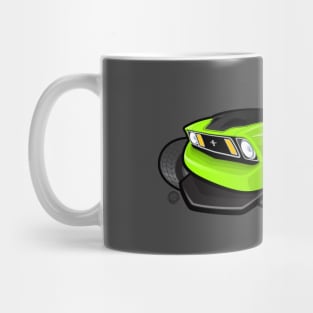 Mach 1 Green Mug